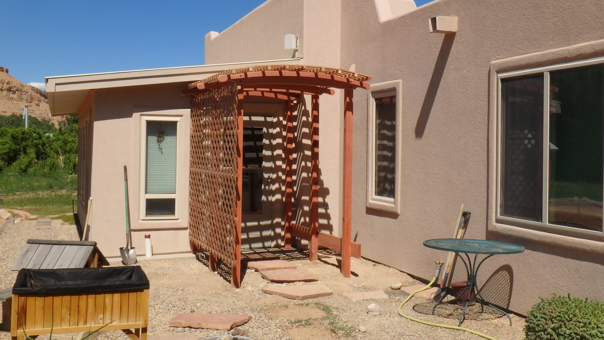 Custom Arbor Entrance