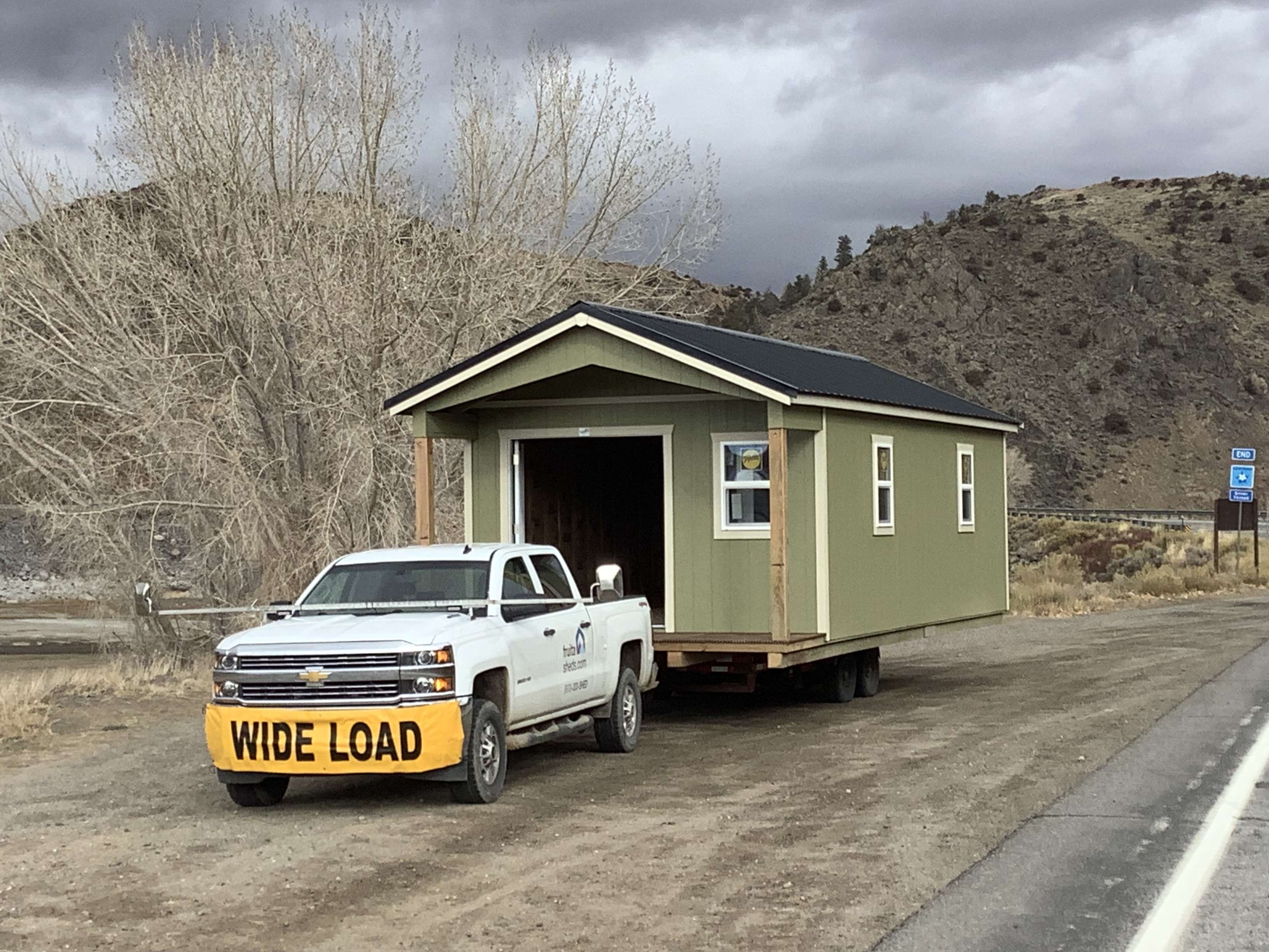 Fruita Sheds Moving A Custom Cabin