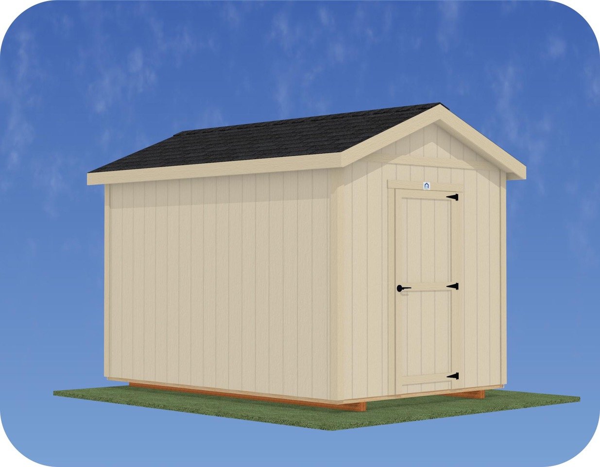 8x12 Storage Shed