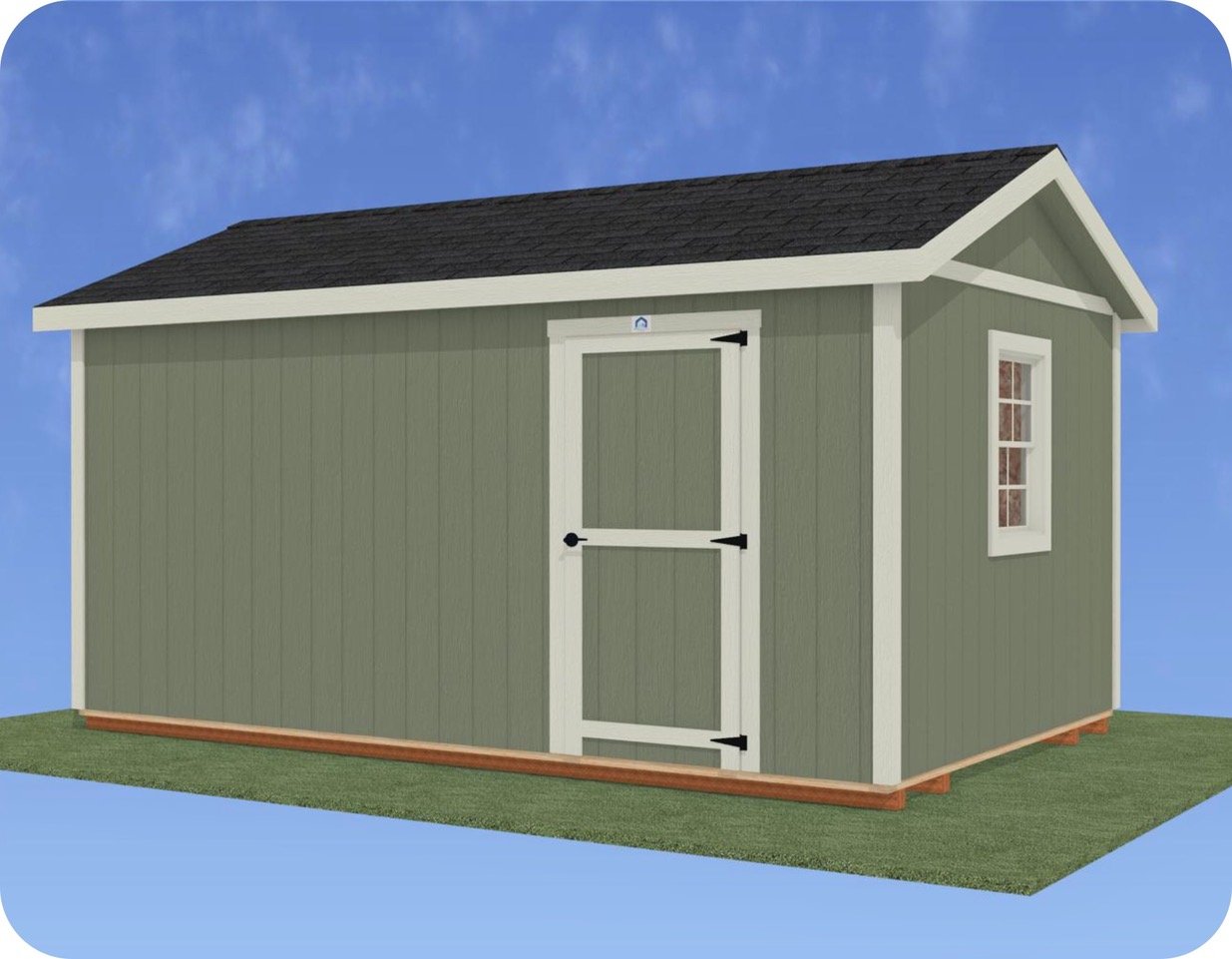 10x16 Storage Shed