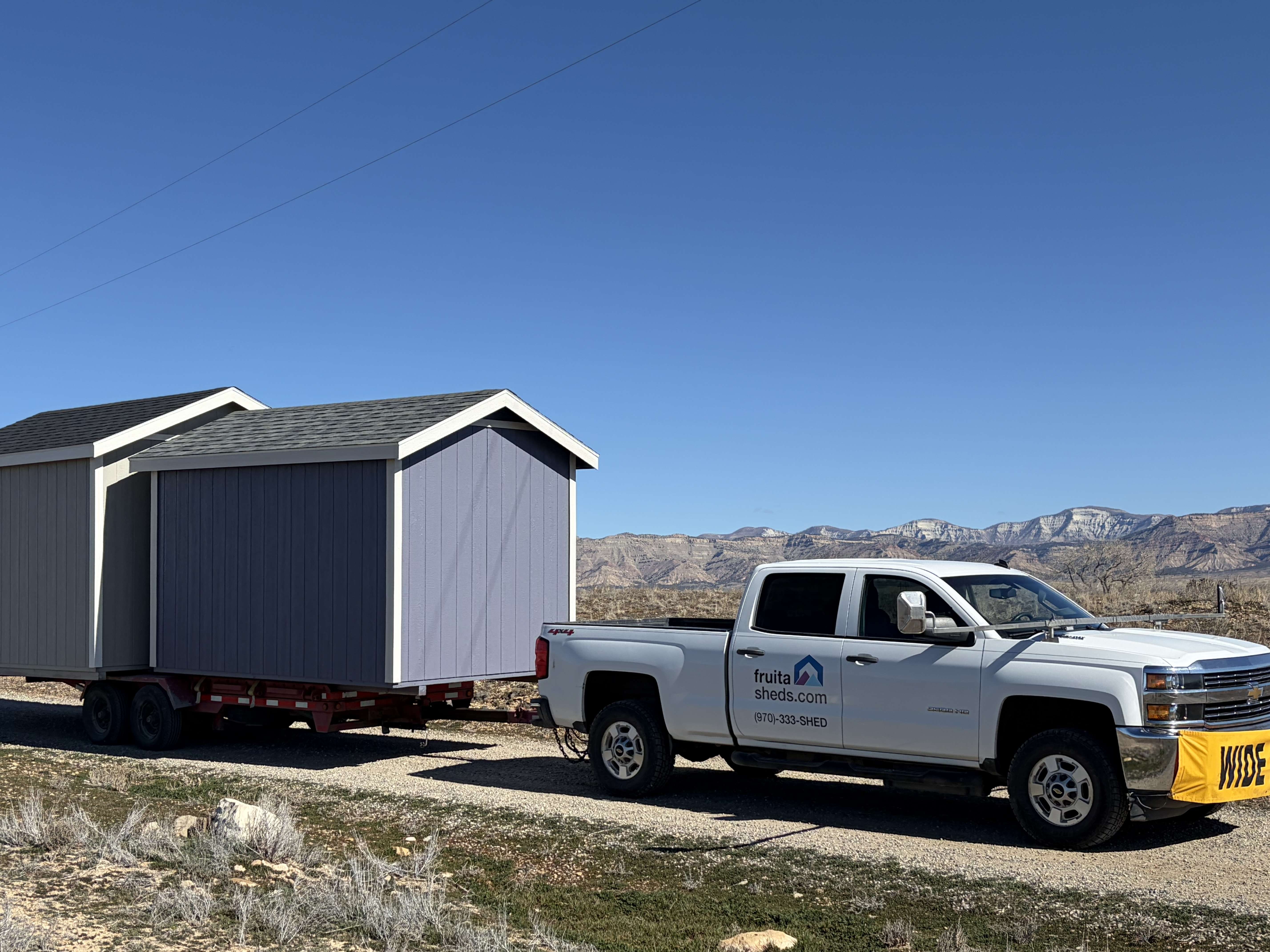 Fruita Sheds Delivery